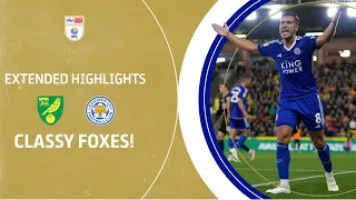 CLASSY FOXES! | Norwich City v Leicester City extended highlights