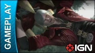 Devil May Cry 4 - Dante VS Echidna - Gameplay