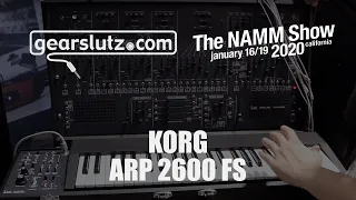 Korg ARP 2600 FS synth - Gearslutz @ NAMM 2020