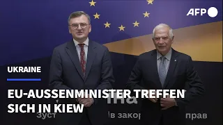 Ukraine: EU-Außenminister-Treffen in Kiew "historisch" | AFP