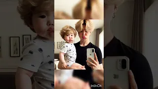 Future father and son 💜💜🔥II#jimin #bts #btsarmy #youtubeshorts