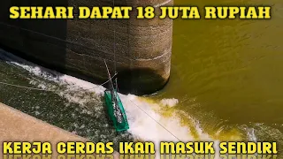 LUAR BIASA SEHARI DAPAT 18 JUTA RUPIAH DI BENDUNGAN GERAK BOJONEGORO ‼️