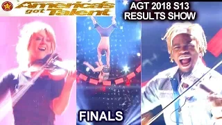 Brian King Joseph Lindsey Stirling & Duo Transcend Perform | Finale America's Got Talent AGT