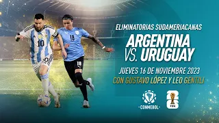 ARGENTINA VS URUGUAY - EN VIVO - ELIMINATORIAS SUDAMERICANAS