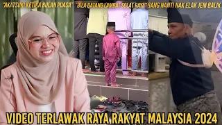 HAHAHA😂 LAWAK BETUL RAYA KORANG‼️YG MENCUIT HATI ADALAH BAJU MELAYU POCKET BELAKANG😂 | REACTION🇮🇩🇲🇾