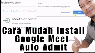 Cara Mudah Install Google Meet Auto Admit