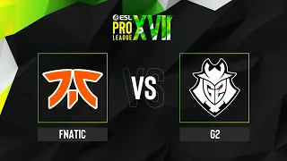 fnatic vs. G2 - Map 3 [Inferno] - ESL Pro League Season 17 - Lower bracket