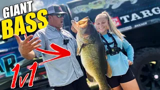 Hilary vs Scott Martin Bank Fishing Challenge 1v1