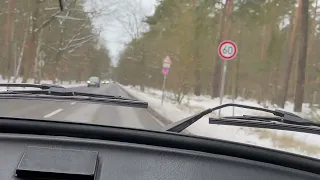 Wintertour mit dem Trabant 601 durch Erkner, Neu Zittau, Wernsdorf, Schmöckwitz, Grünau, Köpenick...