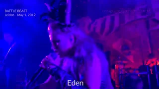 BATTLE BEAST - Eden @Gebr. de Nobel, Leiden - May 1, 2019 - 4K LIVE