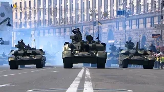 Military Parade in Kyiv Marks 27 Years of Independence