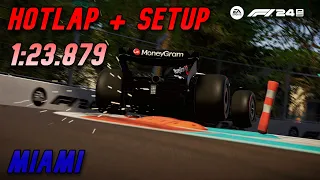 F1 24 Miami Hotlap + Setup 1:23.879 (Old Handling)