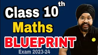 Class 10 Maths Blue Print Session 2023-24 | Chapterwise Weightage | Cbse Exam 2024 | Cbse Big News