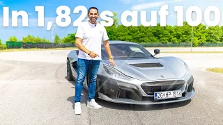Rimac Nevera ⚡️1,914 hp ⚡️With Private jet to the world's fastest e-car 🛩🤯 VIP factory tour