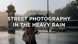 Paris in the heavy rain - Street Photography