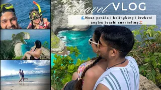 Nusa Penida Adventure🌴: Kelingking, Broken, Angel's, and Crystal Bay beach 🏖️ Snorkeling Fun 🐠 ⛴️