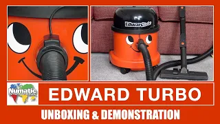 Numatic Edward Turbo Vacuum Cleaner Unboxing & Quick Demo