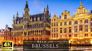 Brussels, Belgium | 4K Drone Footage