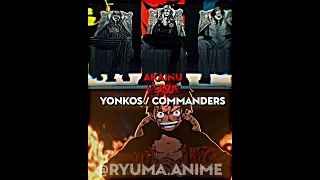 Akainu vs Yonkos / Commanders