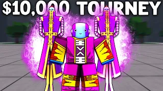 i Hosted a $10,000 ROBUX TOURNAMENT of POWER (Roblox Z Battlegrounds)