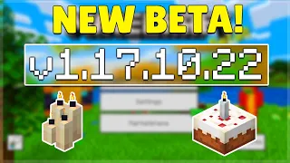 MCPE 1.17.10.22 NEW CANDLES ITEM ADDED! Minecraft Pocket Edition Java Parity & Bug Fixes!