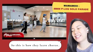 MAMAMOO - MMM P-LOG SOLO PARADE (Retired Dancer) | INTERESTING...