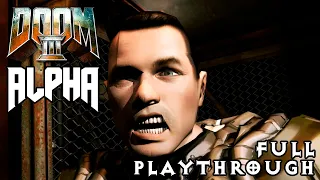 Doom 3 Alpha (E3 2002): Full playthrough