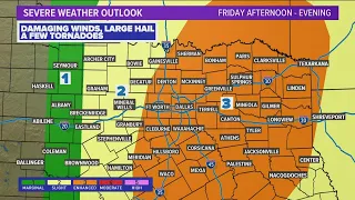 DFW weather: Here's DFW's latest severe thunderstorm timeline and chances