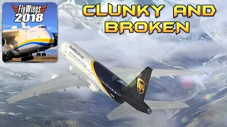 Clunky and broken.. FlyWings 2018 Flight Simulator PC Steam 4K