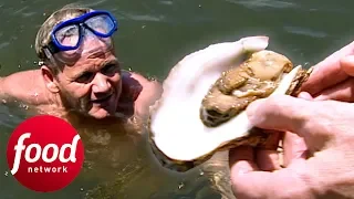 Gordon Ramsay Has To Fish For His Own Oysters To Cook A Thai Seafood Soup | Gordon's Great Escape