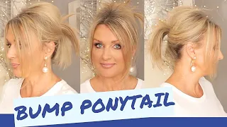Bumped Ponytail - Hair Up Two Ways