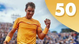 Rafael Nadal's Record of 50 Straight Sets on a Single Surface