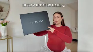 HUGE WHITE FOX TRY ON HAUL: spring summer pieces