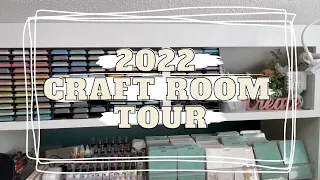 Craft Room Tour 2022 | Cardmaker, Illustrator, Sticker Shop Owner