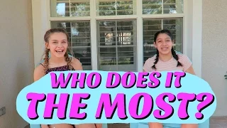 MOST LIKELY TO CHALLENGE| BFF EDITION