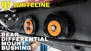 Whiteline Rear Diff Mount Bushing Insert Install