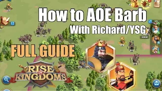 Full Guide on How to AOE Barb in Rise of Kingdoms