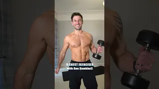 5 CHEST EXERCISES (One Dumbbell!)