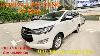 Toyota Innova 2019 số tự động | innova 2.0 g đăng ký 2020 - Trắng ngọc trai | Toyota Tân Cảng