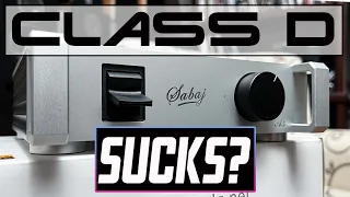 Class D Amps Suck?  Sabaj A5 Amplifier Review - I was Shocked!