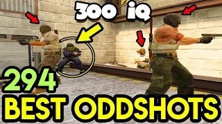 300 IQ SNEAKY BEAKY PLAY ! - CS:GO BEST ODDSHOTS #294