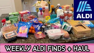 ALDI NEW WEEKLY FINDS + Grocery Haul Family of 4 (April 2024)