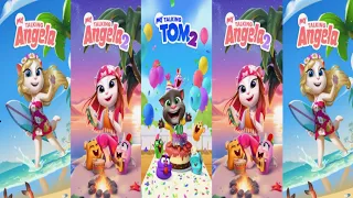 My Talking Angela VS My Talking Angela 2 VS My Talking Tom 2