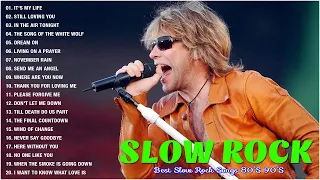 Bon Jovi, Scorpions, Nirvana, U2, Led Zeppelin - Greatest Hits Slow Rock Ballads 70s, 80s, 90s