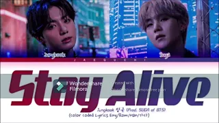 BTS Jungkook - Stay Alive (Prod. SUGA of BTS) (1 Hour Loop with lyrics)