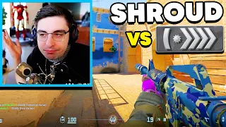 "THEY ARE BOTS!!" - SHROUD RETURNS TO CS2 AND DESTROYS SILVERS!! | CS2 COMPETITIVE