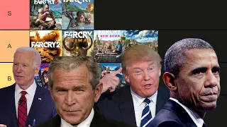 U.S Presidents make a Far Cry games Tier List!