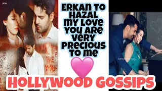 Erkan Meric to Hazal Subasi You are Very Precious to me 😍❤️ | Cute moments | Hollywood Gossips |