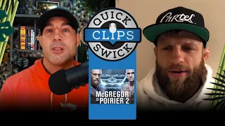 Calvin Kattar loves Conor McGregor vs Dustin Poirier 2 I Mike Swick Podcast