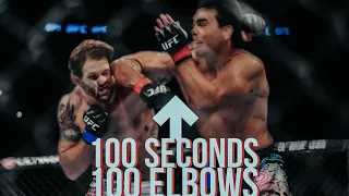 100 Elbows In 100 Seconds | ELBOW KOs | UFC
